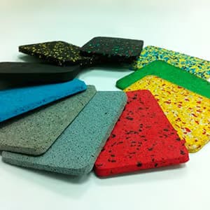 Рулонные покрытия из резиновой крошки Union Polymers