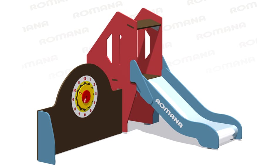 Детский игровой модуль с горкой Romana 115.52.00