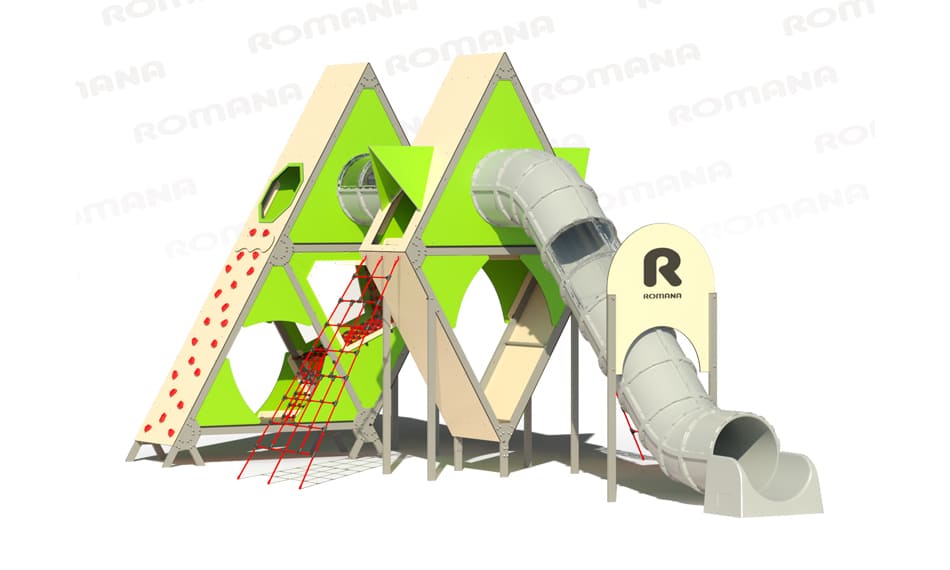 Игровой комплекс "треугольники" Romana 117.05.00