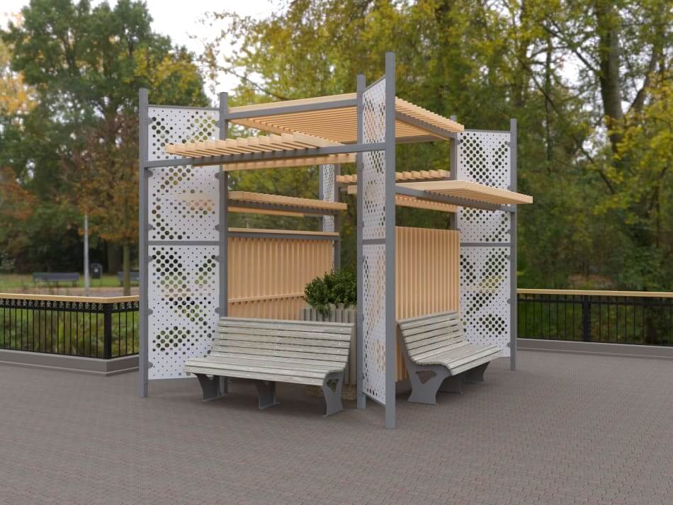 Пергола Romana 301.60.00 вид 5 Пергола Romana 301.60.00 вид 5