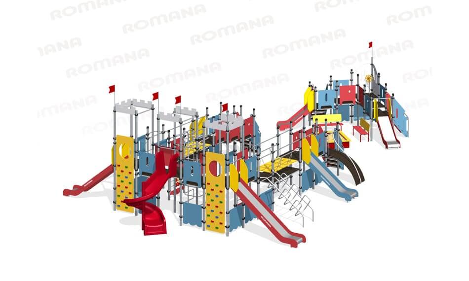 Детский игровой комплекс Romana 101.51.00 вид 2 Детский игровой комплекс Romana 101.51.00 вид 2
