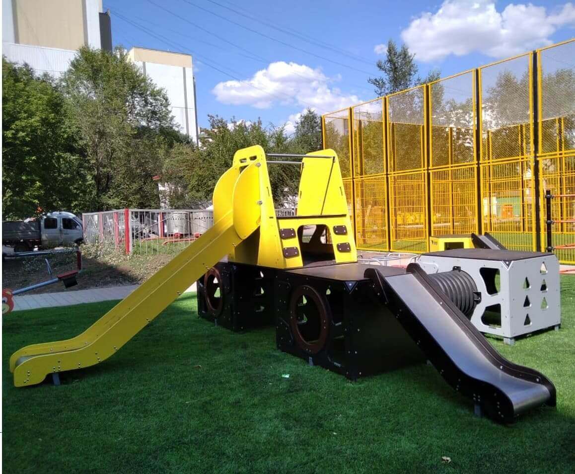 Детский игровой модуль с горкой Romana 115.25.00 вид 6 Детский игровой модуль с горкой Romana 115.25.00 вид 6