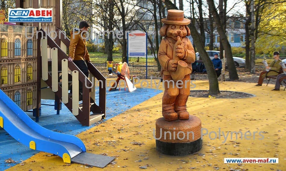 Фигура деревянная "Собака"