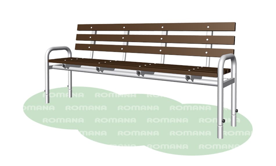 Скамья (пластик) Romana 302.02.00